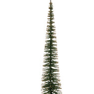 Clayre & Eef | Decoratie Kerstboom Groen Goudkleurig ø 8x40 cm | 66317GR