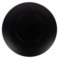 Clayre & Eef | Onderbord Wit Rood ø 40x1 cm | 66403