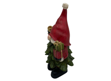 Beeld Gnoom kerstboom cadeautjes 22 x 13 cm - Sommerfield