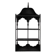 Clayre &amp; Eef | Wandrek Zwart Bruin 55x19x109 cm | 5Y1389