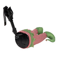 Clayre &amp; Eef | Decoratie Kerst Elfenbenen Rood Groen 30x13x54 cm / 3xAA | 66348