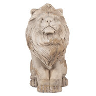 Clayre &amp; Eef | Decoratie Leeuw Beige 31x20x41 cm | 6MG0135