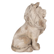 Clayre &amp; Eef | Decoratie Leeuw Beige 31x20x41 cm | 6MG0135