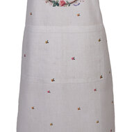 Clayre &amp; Eef | Keukenschort Beige Bruin 70x85 cm | EWC41