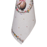 Clayre &amp; Eef | Theedoek Beige Bruin 50x70 cm | EWC42