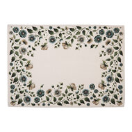 Clayre &amp; Eef | Theedoek Beige Groen 50x70 cm | GTB42