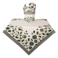 Clayre &amp; Eef | Pannenlap Beige Groen 20x20 cm | GTB45