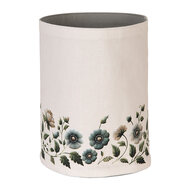 Clayre &amp; Eef | Broodmandje Beige Groen &oslash; 15x16 cm | GTB50