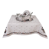 Clayre &amp; Eef | Pannenlap Beige Bruin 20x20 cm | NLE45