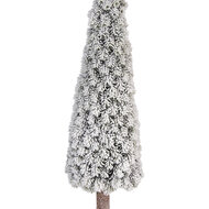 Clayre &amp; Eef | Kunstkerstboom Groen Bruin &oslash; 19x97 cm | 50848