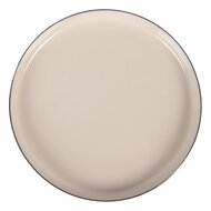 Clayre &amp; Eef | Onderzetter Beige Goud &oslash; 11x1 cm | 6Y5973