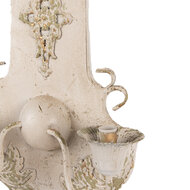 Clayre &amp; Eef | Wandlamp Beige Groen 40x18x70 cm E14/max 2x25W | 5LMP380