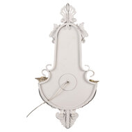 Clayre &amp; Eef | Wandlamp Beige Groen 40x18x70 cm E14/max 2x25W | 5LMP380