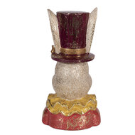 Clayre &amp; Eef | Decoratie Konijn Beige Roze 16x13x29 cm | 6PR6029