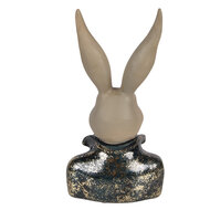 Clayre &amp; Eef | Decoratie Konijn Beige Groen 13x10x23 cm | 6PR6030