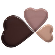 Clayre &amp; Eef | Decoratieve Schalen (3) Roze 3 Kleuren &oslash; 24x1 / &oslash; 19x1 / &oslash; 13x1 cm | 6Y5974