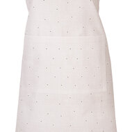 Clayre &amp; Eef | Keukenschort Beige Bruin 70x85 cm | BYC41