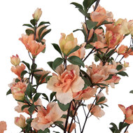 Clayre &amp; Eef | Decoratie Azalea boom Oranje Groen 20x20x135 cm | 5PL0212