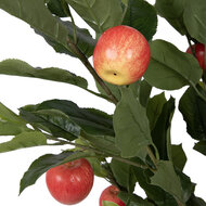 Clayre &amp; Eef | Decoratie Appelboom Groen Rood 30x30x150 cm | 5PL0217