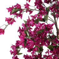 Clayre &amp; Eef | Decoratie Bougainvillea boom paars Groen 100x100x150 cm | 5PL0219