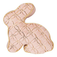 Clayre &amp; Eef | Deurstopper/Kussen Roze Goudkleurig 29x10x27 cm | TW0629