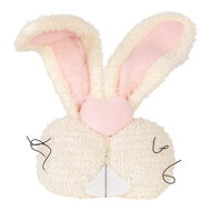 Clayre &amp; Eef | Kussen Konijn Beige Roze 18x10x35 cm | TW0636