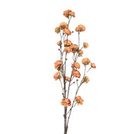 Clayre &amp; Eef | Decoratie tak met bloemen Oranje Bruin 15x15x115 cm | 5PL0239DP