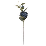 Clayre &amp; Eef | Decoratie tak met bloemen Blauw Groen 14x14x78 cm | 5PL0244BL