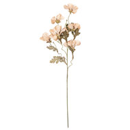 Clayre &amp; Eef | Decoratie tak met bloemen Beige Groen 8x20x82 cm | 5PL0249BE