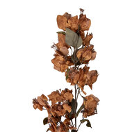 Clayre &amp; Eef | Decoratie tak met bloemen Bruin Groen 10x15x101 cm | 5PL0250Y