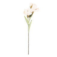 Clayre &amp; Eef | Decoratie tak met bloemen Beige Groen 10x18x85 cm | 5PL0256BE