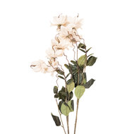 Clayre &amp; Eef | Decoratie tak met bloemen Wit Groen 14x14x120 cm | 5PL0258W