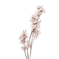 Clayre &amp; Eef | Decoratie tak met bloemen Wit Bruin 14x16x120 cm | 5PL0263W