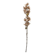 Clayre &amp; Eef | Decoratie tak met bloemen Beige Groen 10x10x95 cm | 5PL0265W