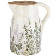 Dekoratief | Deco kan 'Lavender Life', keramiek, 16x12x19cm | A260148