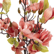 Clayre &amp; Eef | Decoratie Magnolia boom Oranje Groen 120 cm | 5PL0208O