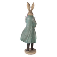 Clayre &amp; Eef | Decoratie Konijn Goudkleurig Groen 17x15x53 cm | 6PR5998