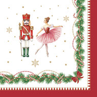 Dekoratief | Pakje 20 servietten 'Magie de No?l', 33x33cm | A256004