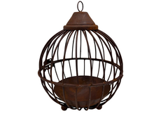 metalen-ornament-roestbruin-sobere-woonstijl-21cm-home-sweet-home