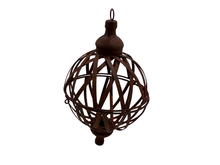 Ornament hang Rusty decoratief roest bruin 26 cm  x 18 cm | 125071 | Home Sweet Home | Stoer &amp; Sober Woonstijl