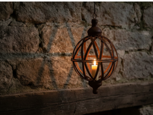 Ornament hang Rusty decoratief roest bruin 26 cm  x 18 cm | 125071 | Home Sweet Home | Stoer &amp; Sober Woonstijl