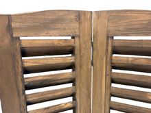 2 luik louvre shutters bruin 50 x 46 cm | 713769 | Home Sweet Home | Stoer &amp; Sober Woonstijl