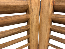 2 luik louvre shutters bruin 40 x 50,5 cm | 388333 | Home Sweet Home | Stoer &amp; Sober Woonstijl