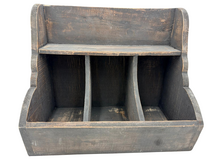 Gruttersbak stoer robuust geleefd hout 3 vaks vintage bruin 32 x 38 cm keuken | 996930 | Home Sweet Home | Landelijke Woonstijl