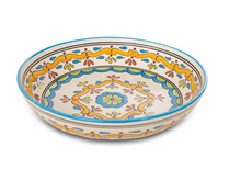 Dishes &amp; Deco Schaal - Jatte Nour Blauw - Handbeschilderd Keramiek - &oslash; 30 cm