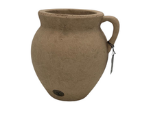 BRYNXZ Majestic Taupe Jar One Ear - 24x24 cm | Rustieke Kruikpot