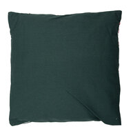 Clayre &amp; Eef | Kussen gevuld Groen Rood Wit 45x45x4 cm | KG023.137