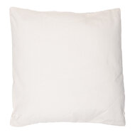 Clayre &amp; Eef | Kussen gevuld Wit Bruin 45x45x4 cm | KG023.140