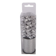 Clayre &amp; Eef | Lint en strikken Zilverkleurig 5x5x15 cm | 66574ZI