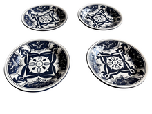 Set van 4 bordjes Black Fond &Oslash; 20,5 cm | PB.BF.20 | Dishes &amp; Deco